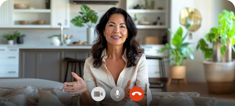 Virtual dietitian session